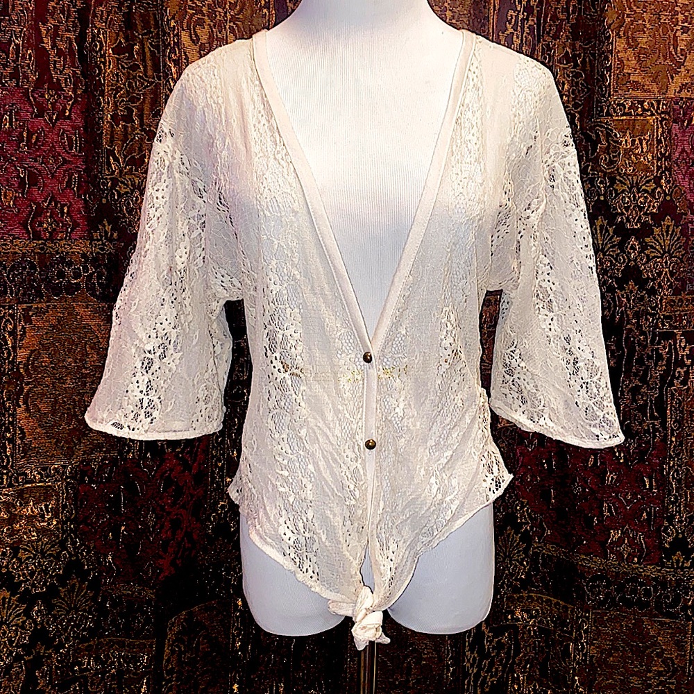 True Freedom Lace Cardigan